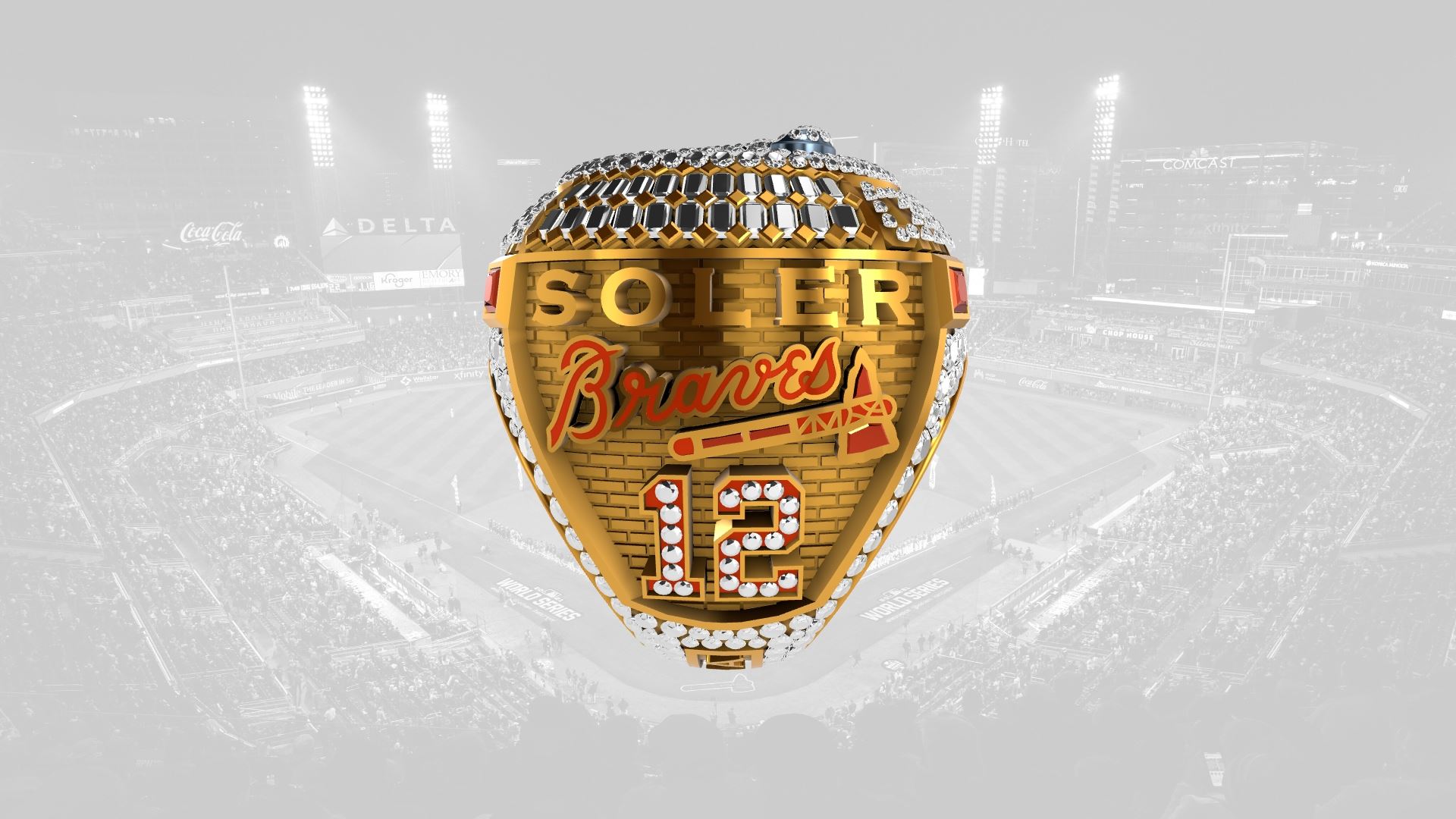2021 Braves World Series Ring - Jorge Soler